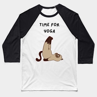 time for yoga Baseball T-Shirt